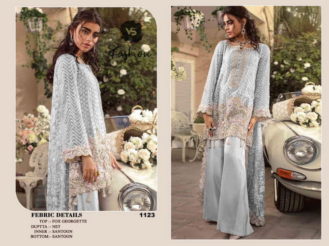 Vs Fashion 1123 Heavy Party Wear Georgette Pakistani Salwar Kameez Collection